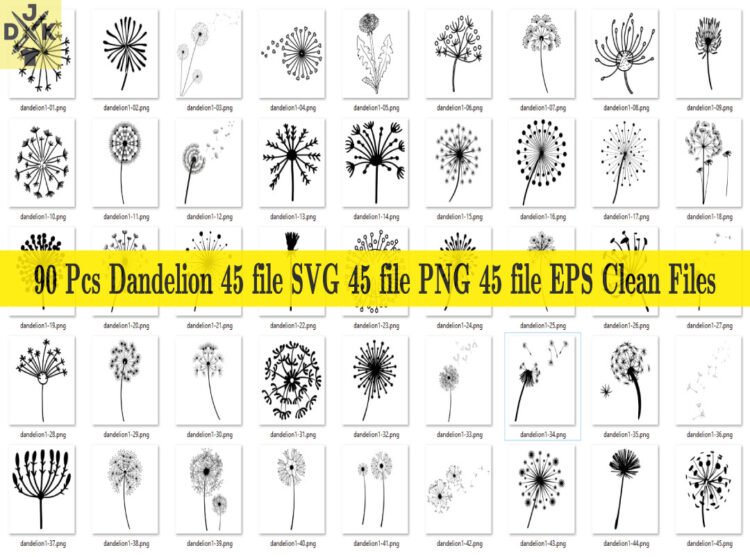 dandelion svg