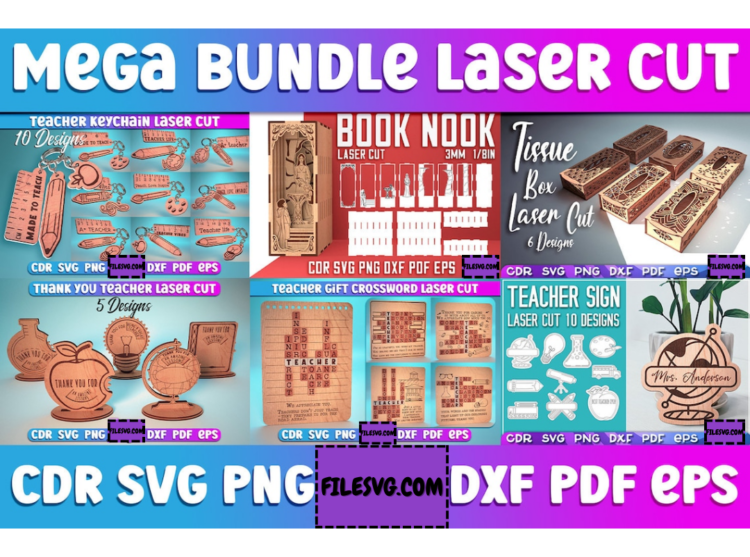 Laser-ready CNC patterns,
