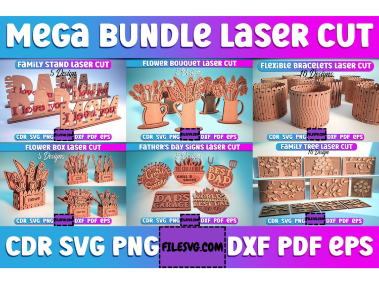 Laser cut file pack,