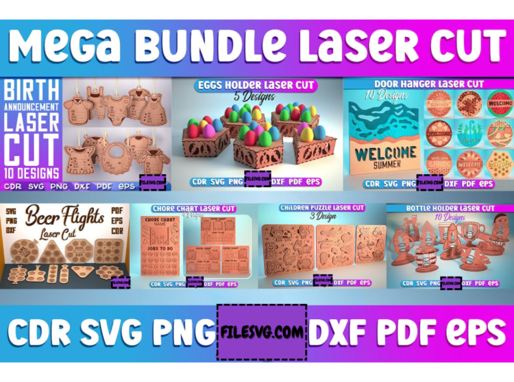Ready-to-cut CNC files,