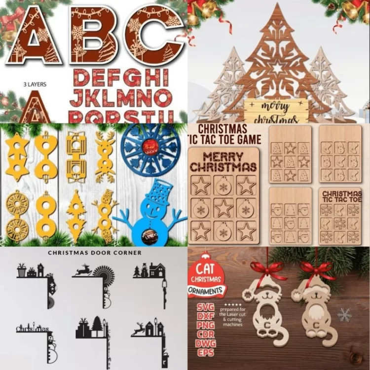 Christmas Laser Cut Mega Bundle