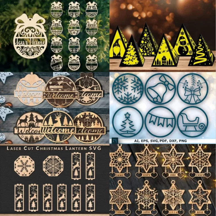 Christmas Laser Cut Mega Bundle