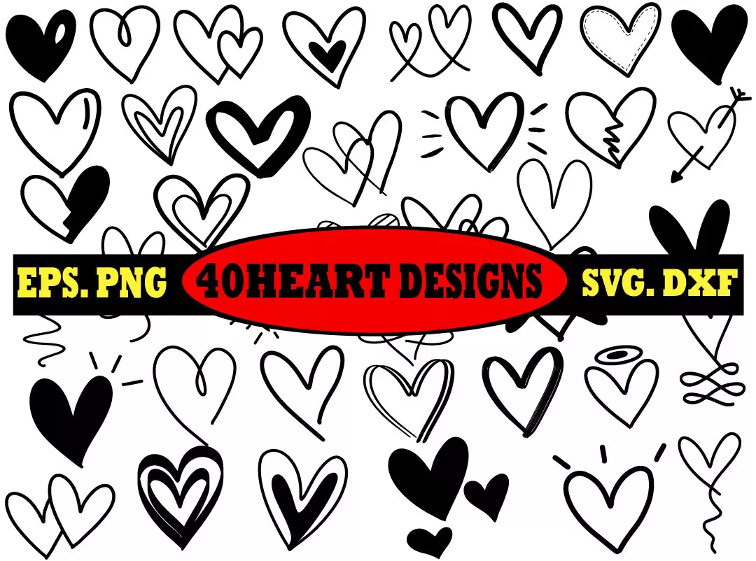 BLACK HEART SVG