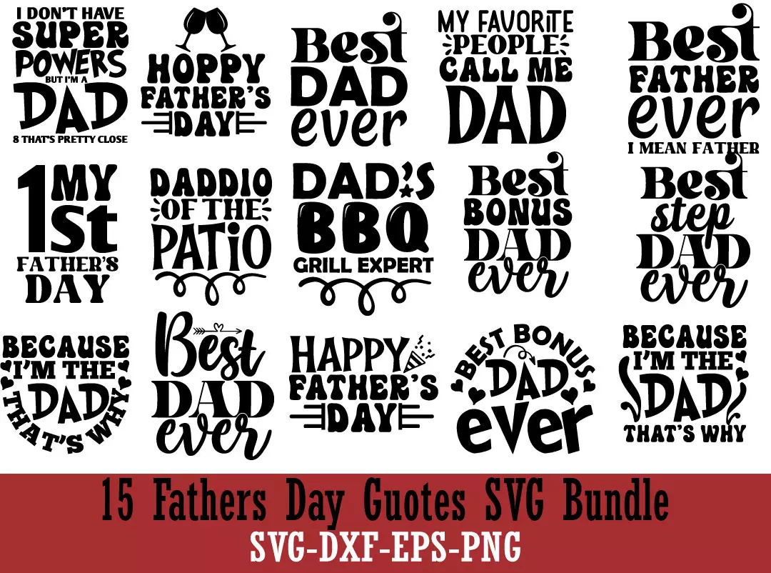 FATHERS DAY SVG