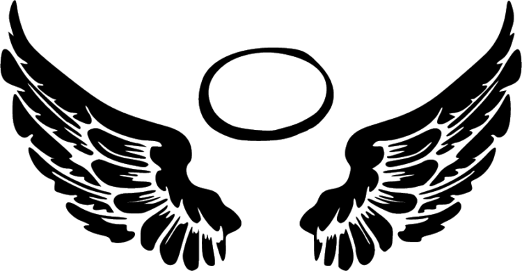 angel wing svg