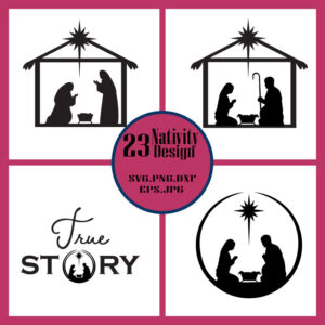 Nativity svg