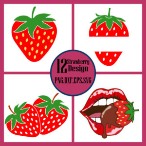 Strawberry SVG