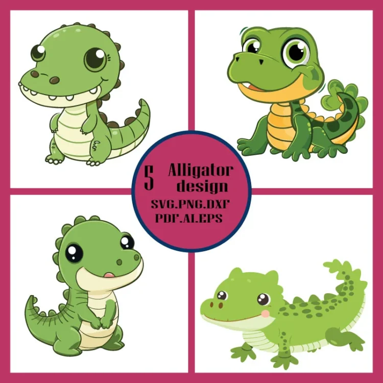 alligator svg