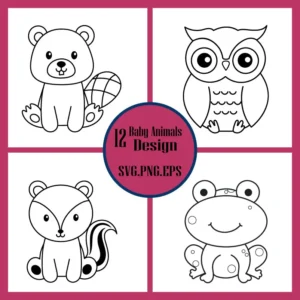 Baby Animals Svg