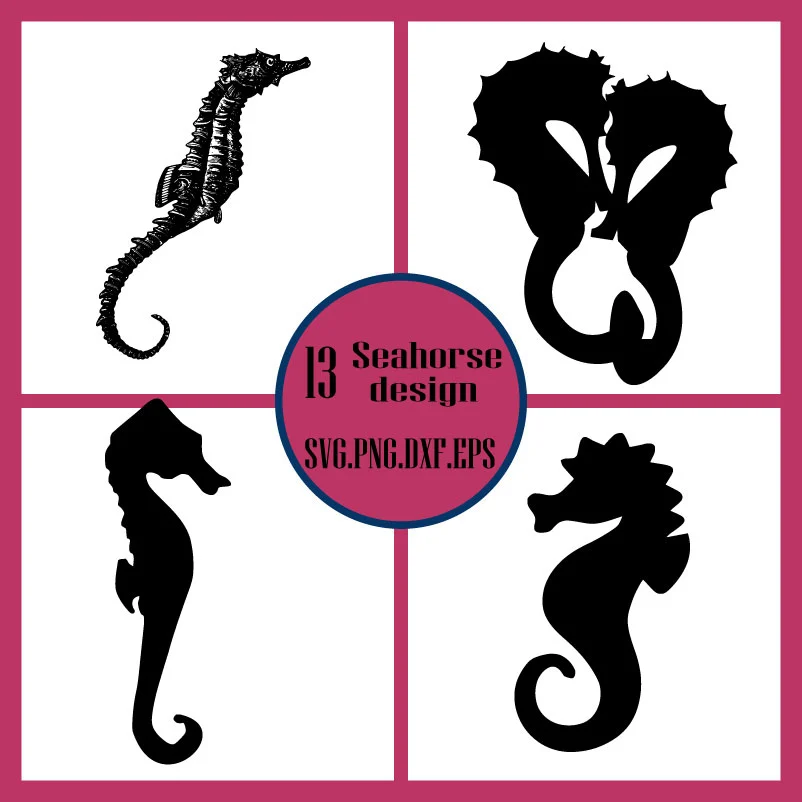 Seahorse SVG