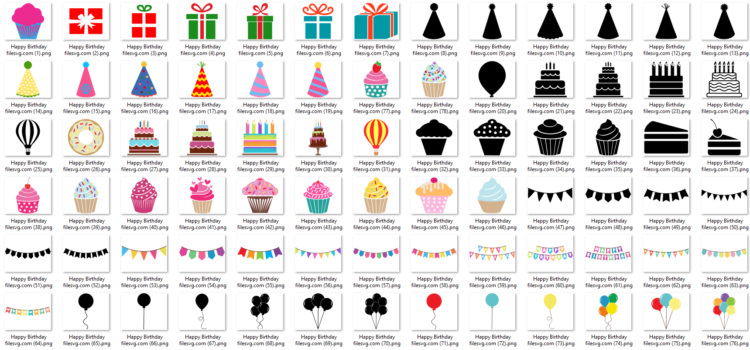 birthday svg vectorday