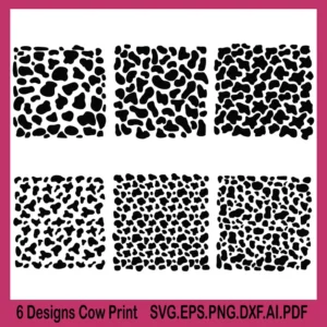 cow print svg