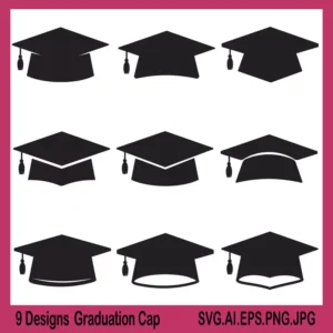 graduation cap svg