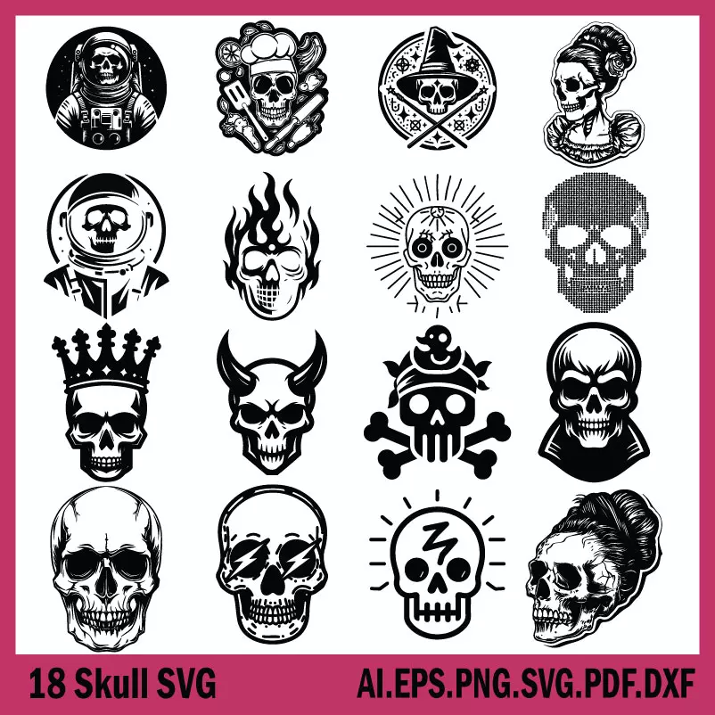 skull svg