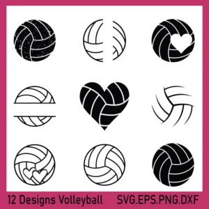 volleyball svg