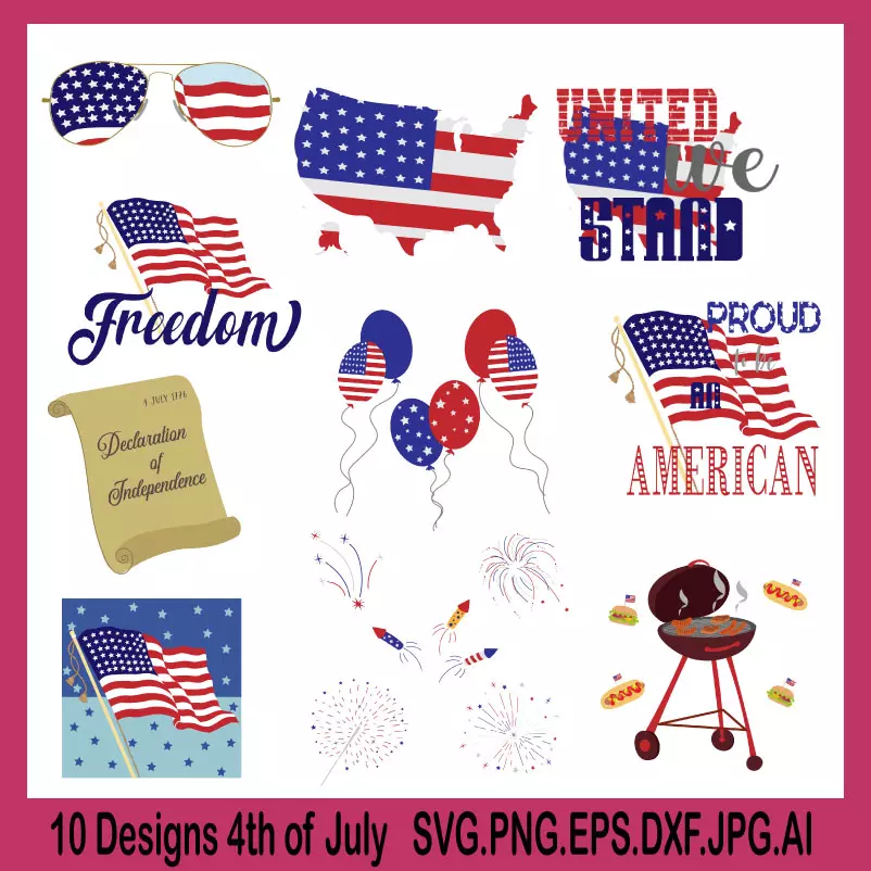 4th of July SVG