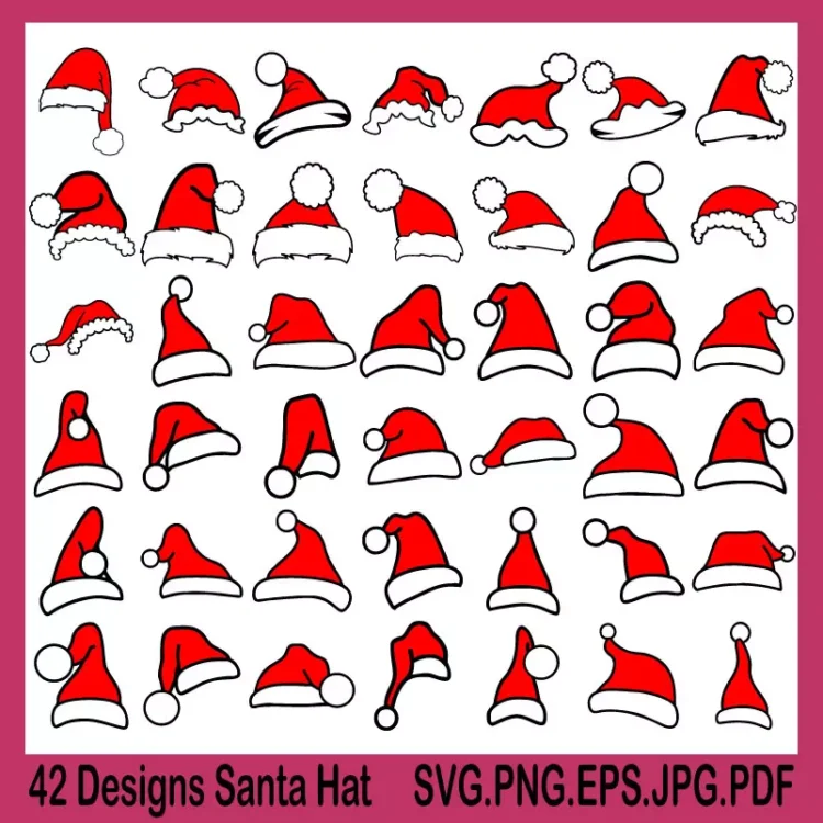 Santa Hat Svg