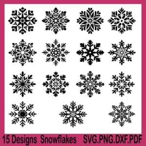 Snowflakes SVG