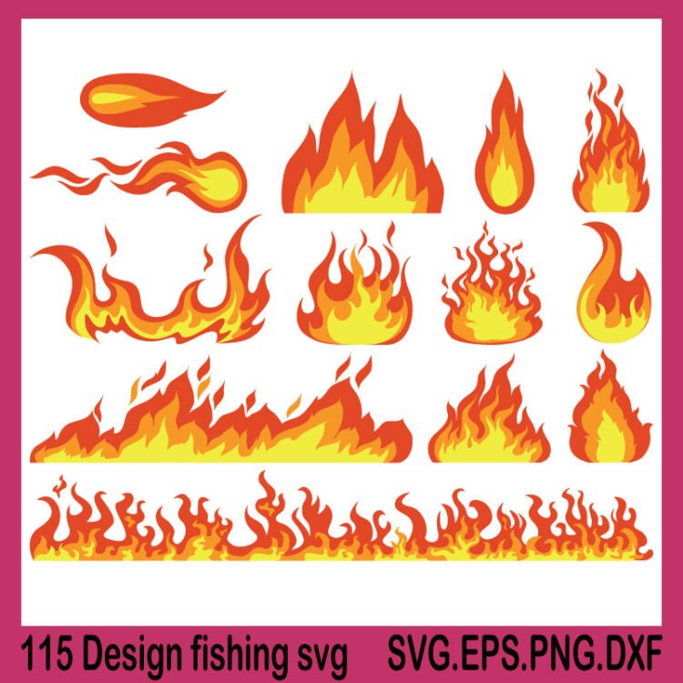 flame svg - Image 4