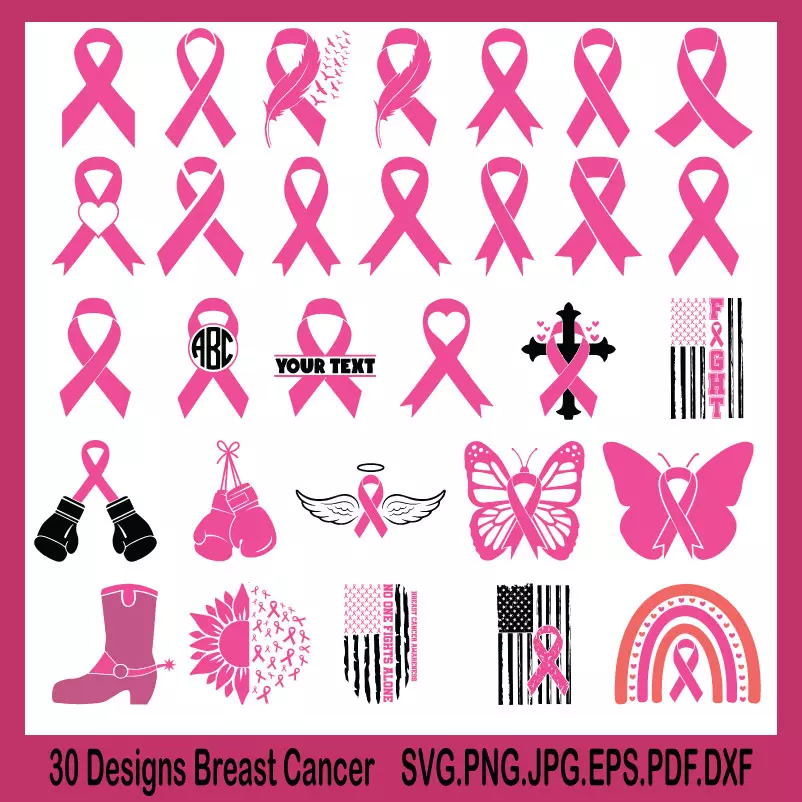 breast cancer svg