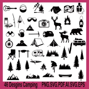 camping svg