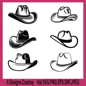 cowboy hat svg