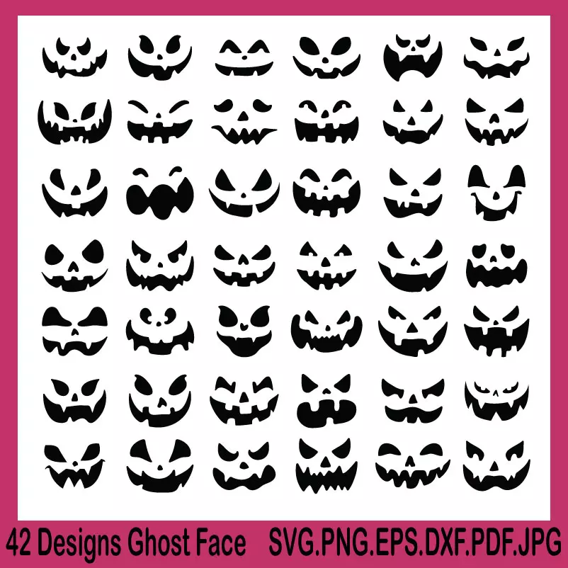 ghost face svg