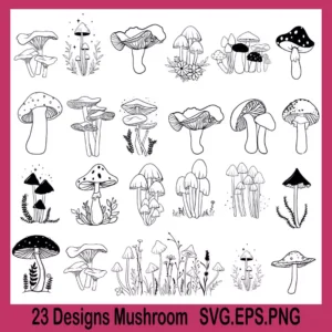 mushroom svg