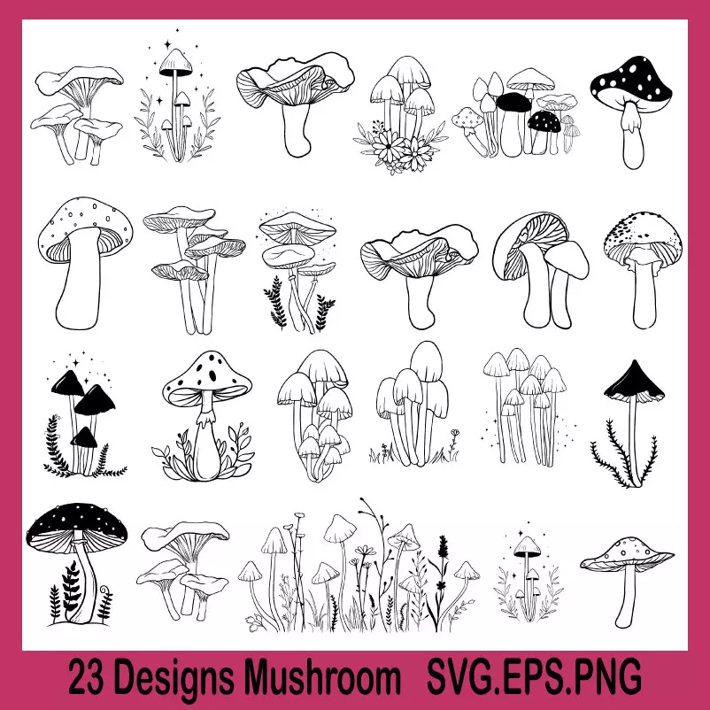 mushroom svg