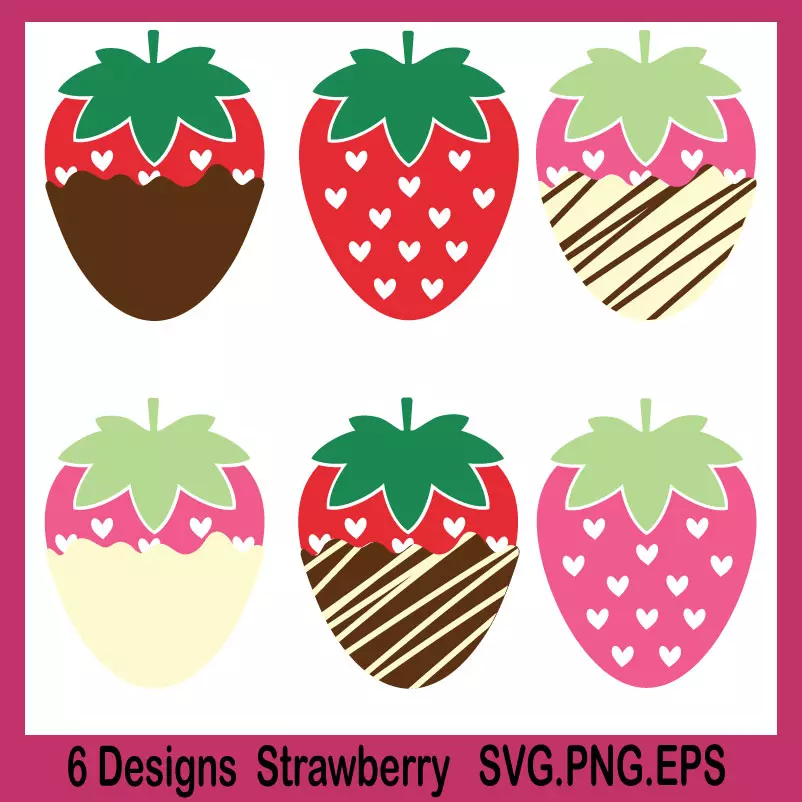 strawberry svg