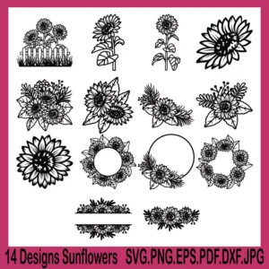 sunflowers svg