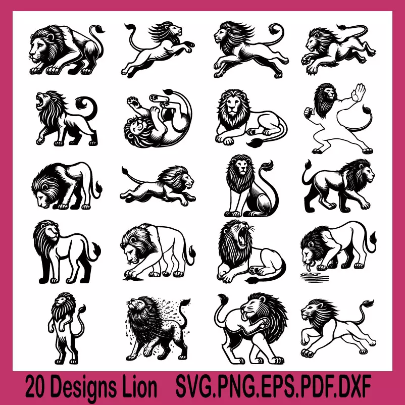 svg lion