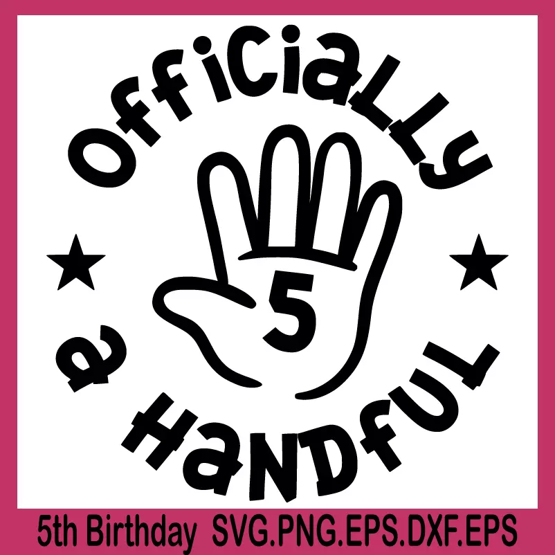 5th birthday svg, birthday svg vectorday, birthday shirt svg