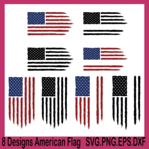 American Flag SVG