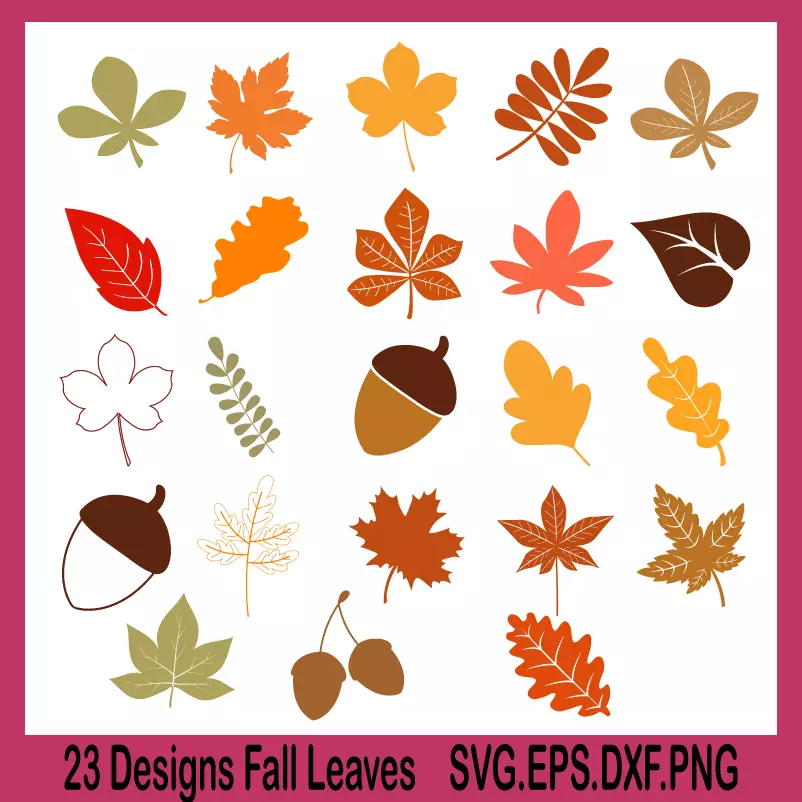 Fall Leaves Svg, falling leaves svg, fall leaves png