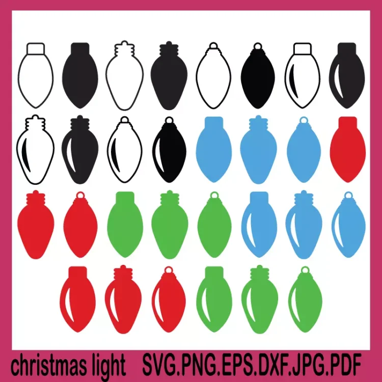 christmas light svg, christmas lights svg, christmas shirt svg