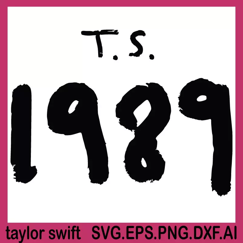 taylor swift 1989 svg