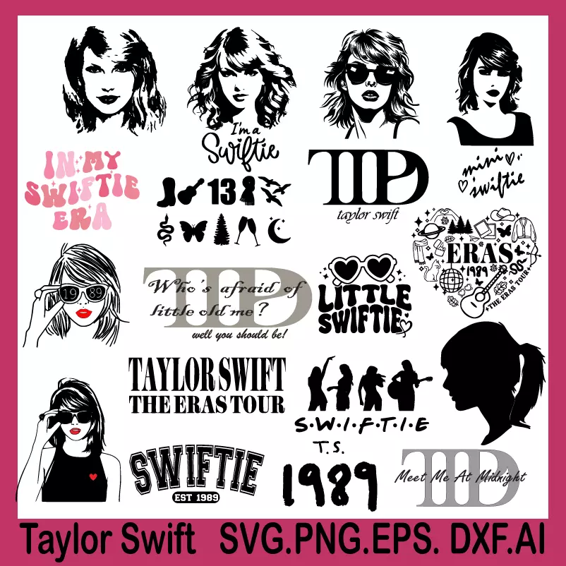 taylor swift bundle, taylor swift svg, taylor swift album bundle, taylor swift albums svg