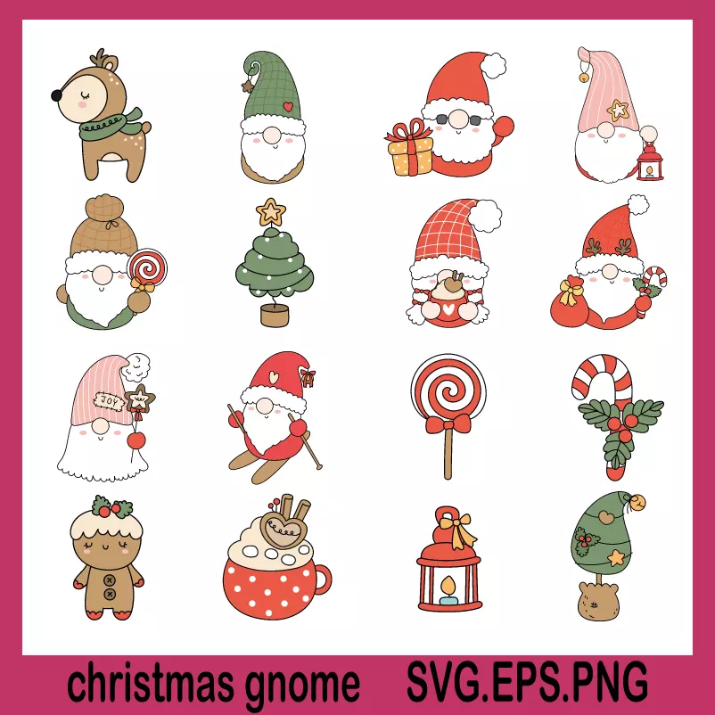 christmas gnome svg, christmas shirt svg, christmas vacation svg