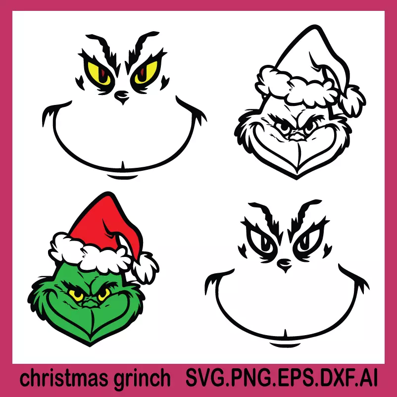 christmas grinch svg, christmas svg, christmas disney svg