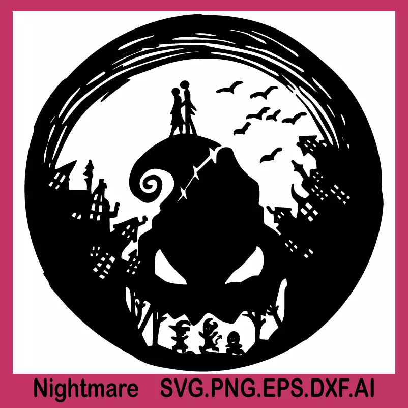 nightmare before christmas svg, nightmare before christmas characters svg, christmas svg designs