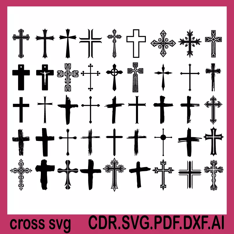 Cross svg, cross country svg, simple cross svg