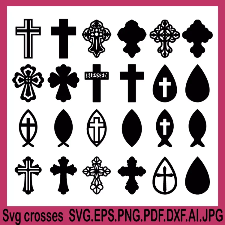 Svg crosses, cross svg, simple cross svg