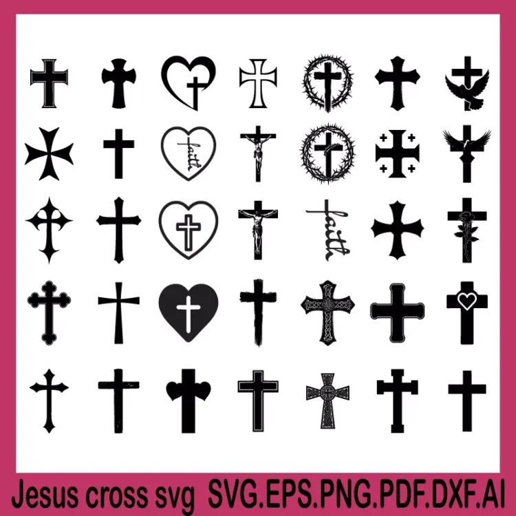 jesus cross svg, crosses svg, 3 crosses svg