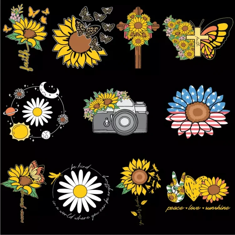 sunflowers svg, sunflower svg, svg sunflower