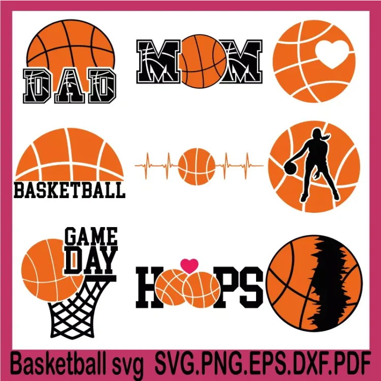 Basketball SVG - Premium Basketball Icons & Designs for Crafting