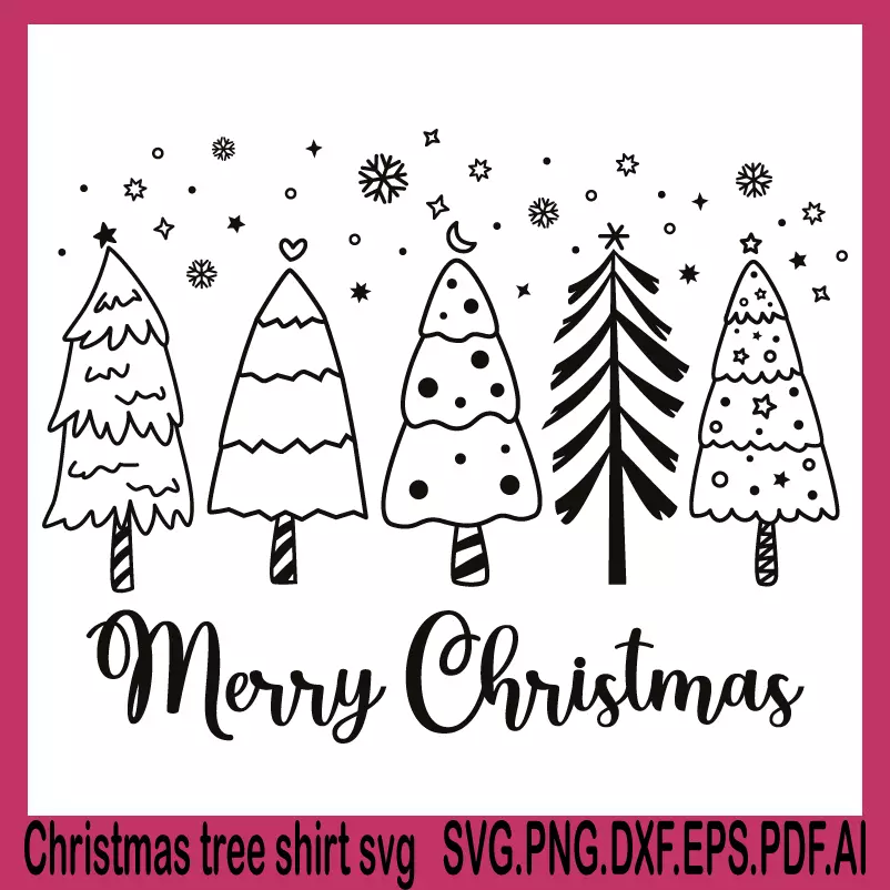 christmas tree shirt svg, christmas tree cake svg, christmas tree ornament svg