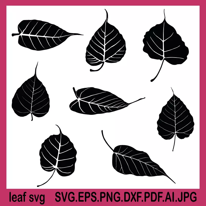 leaf svg, holy leaf svg, fall leaf svg