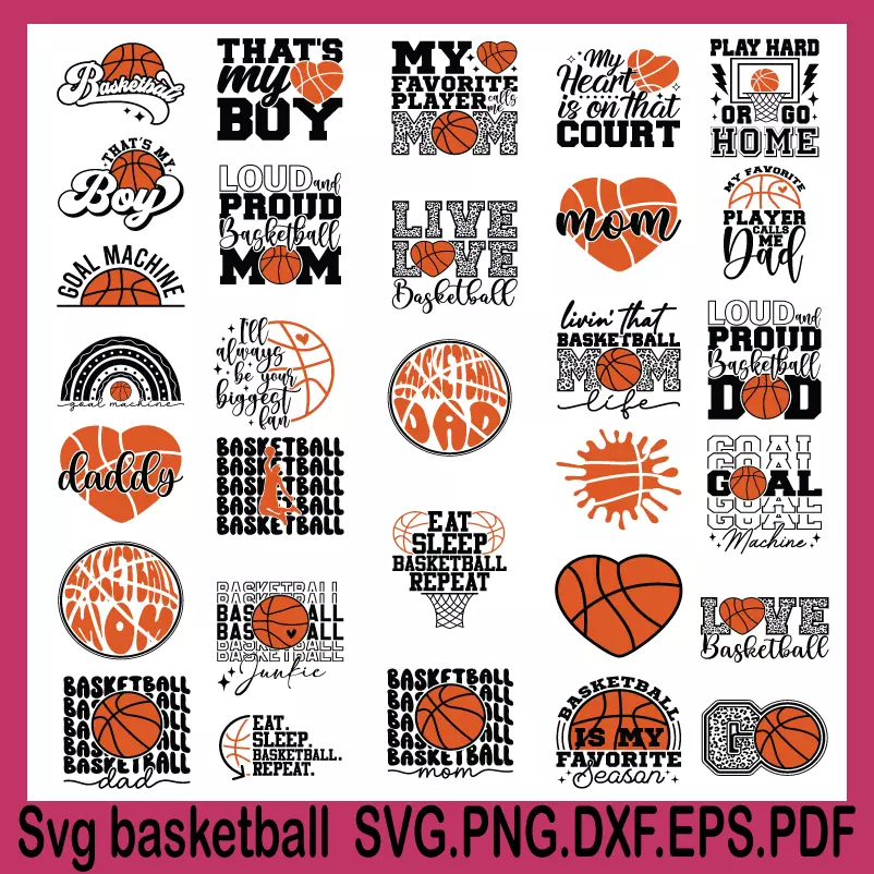 svg basketball, BASKETBALL DAD SVG, BASKETBALL HEART SVG