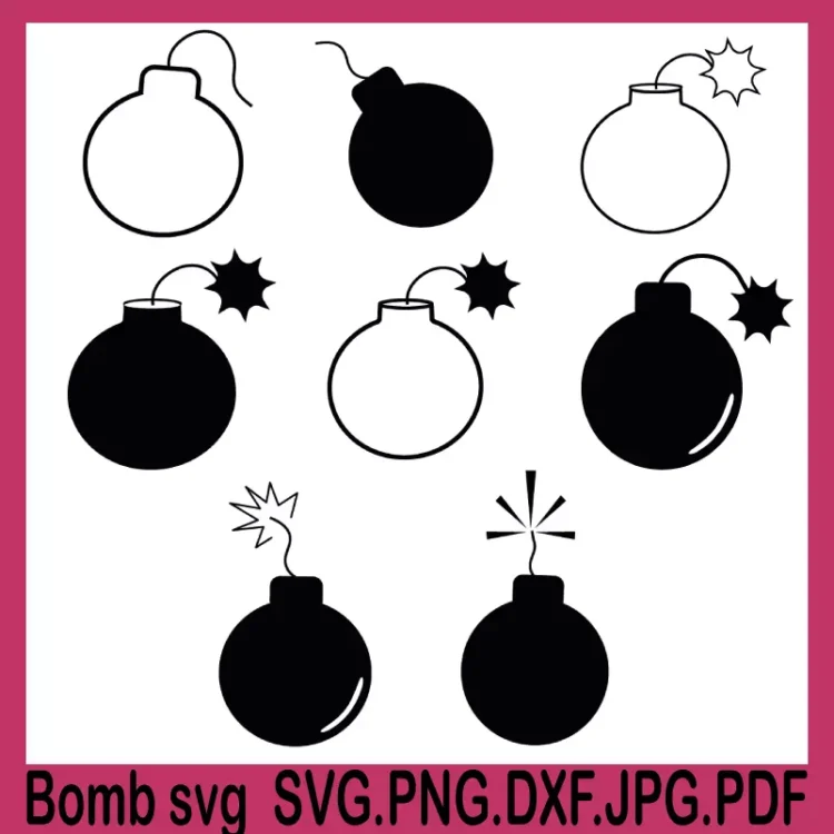 Bomb svg, transparent logo bombas svg, bomb pop svg